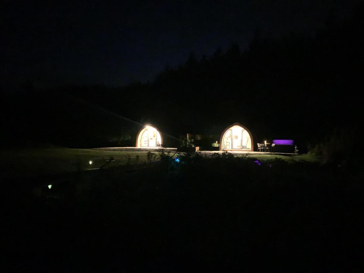 Tawny Owl Pod With Hot Tub Villa Oban Bagian luar foto